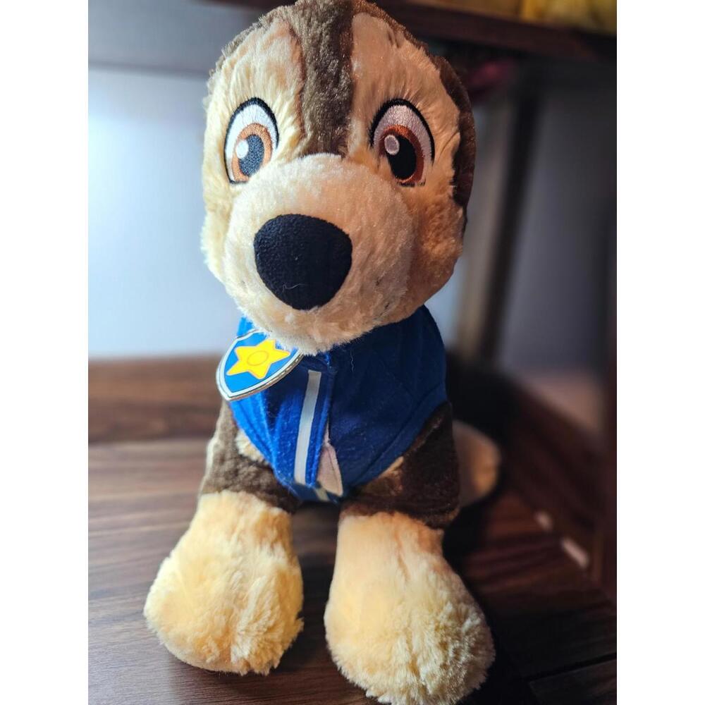 Build A Bear Paw Patrol Chase Plush 12" BAB Stuffed Animal Nickelodeon JZ19